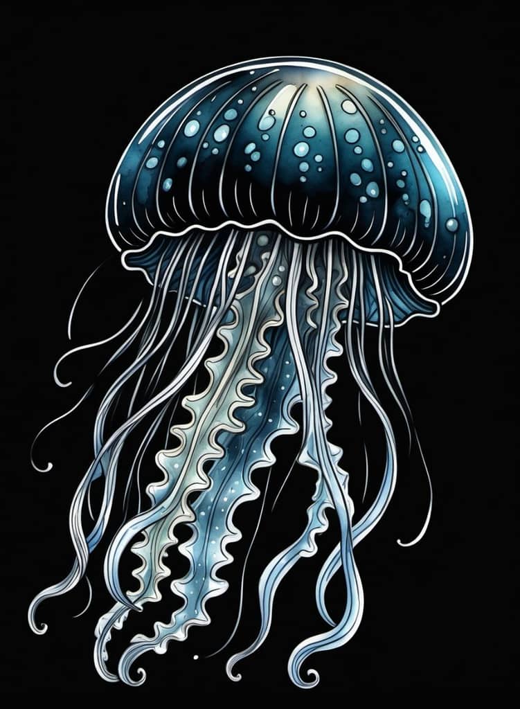animal glass jellyfish ceramic flux characteristics