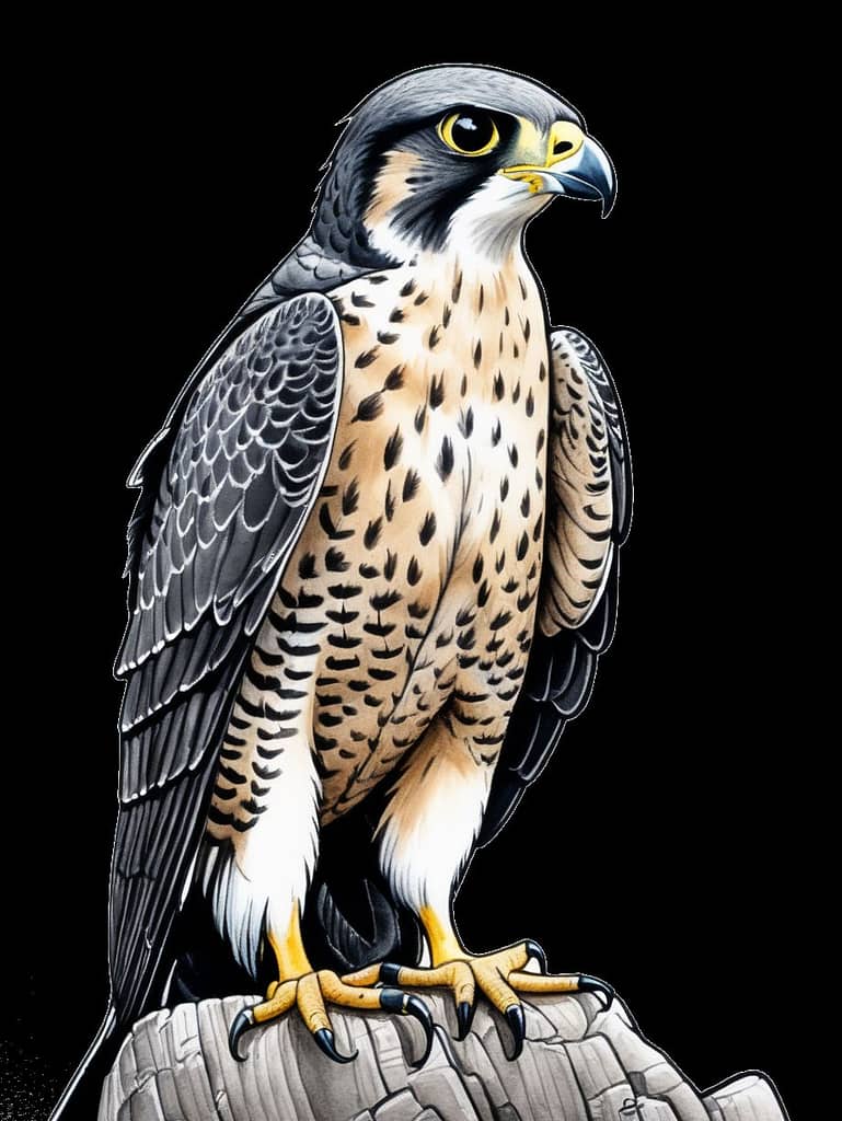 animal falcon ceramic flux characteristics