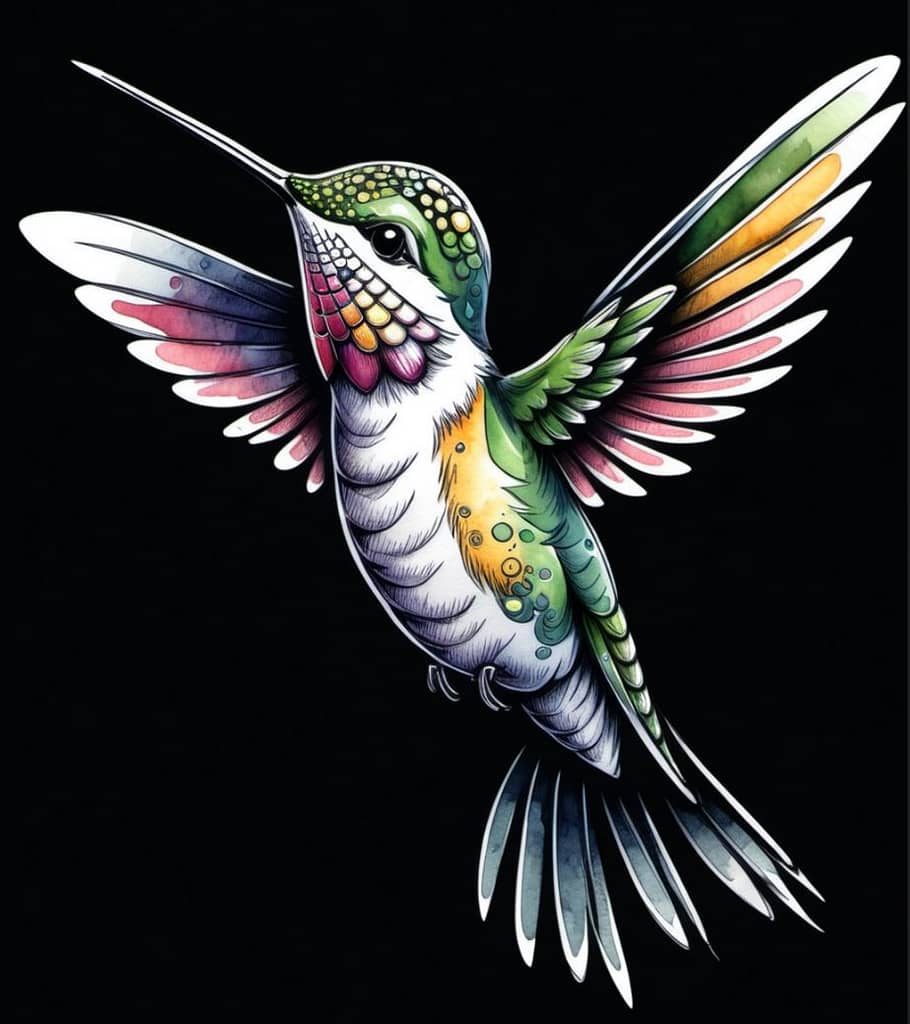 animal hummingbird ceramic flux characteristics